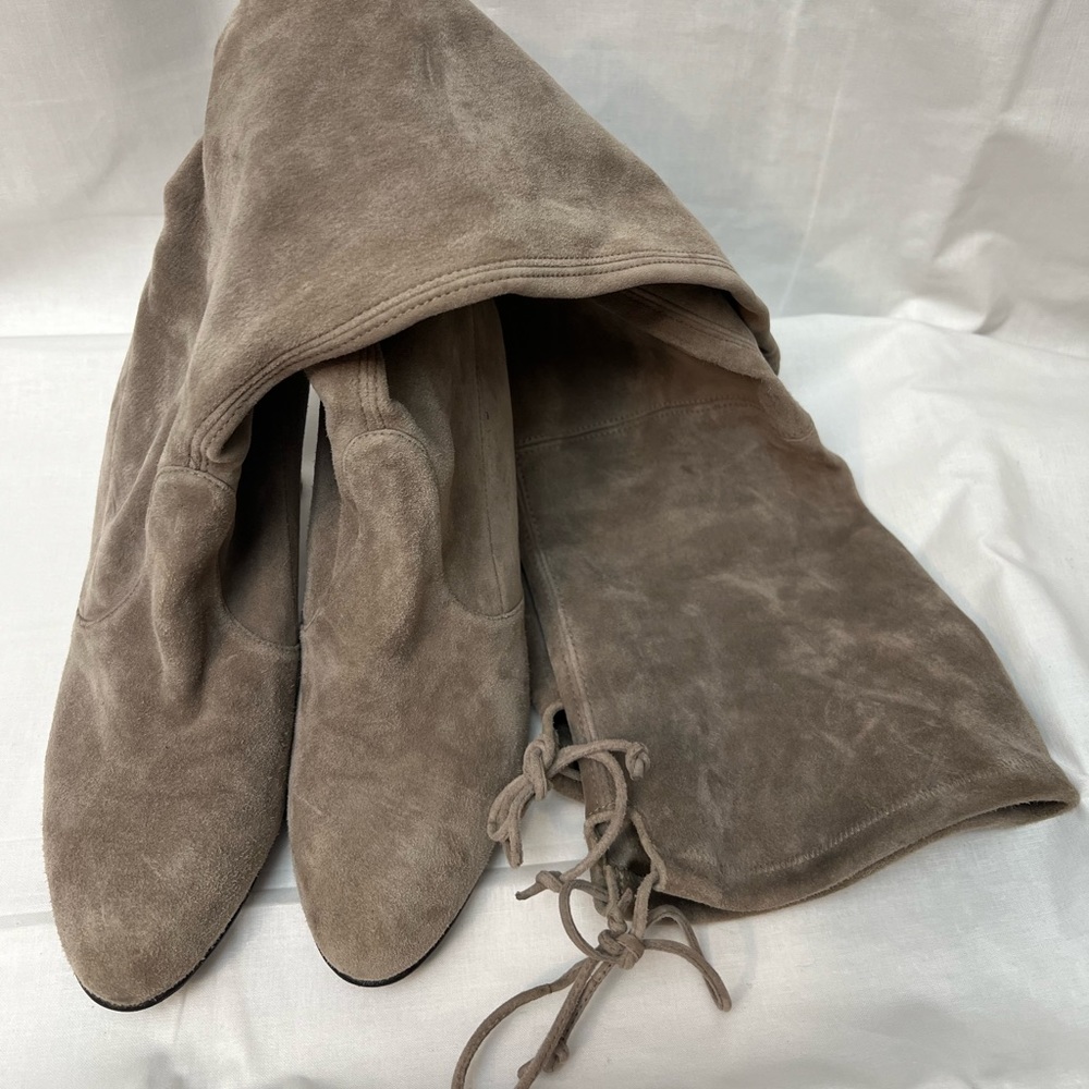 Stuart Weitzman Suede over-the-knee boots